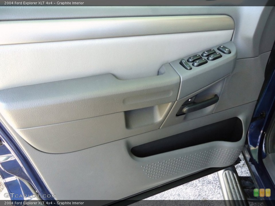 Graphite Interior Door Panel for the 2004 Ford Explorer XLT 4x4 #68969802