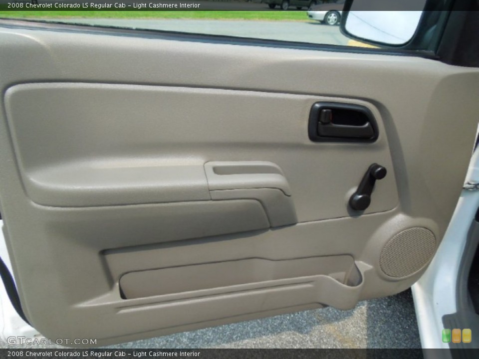 Light Cashmere Interior Door Panel for the 2008 Chevrolet Colorado LS Regular Cab #68974460
