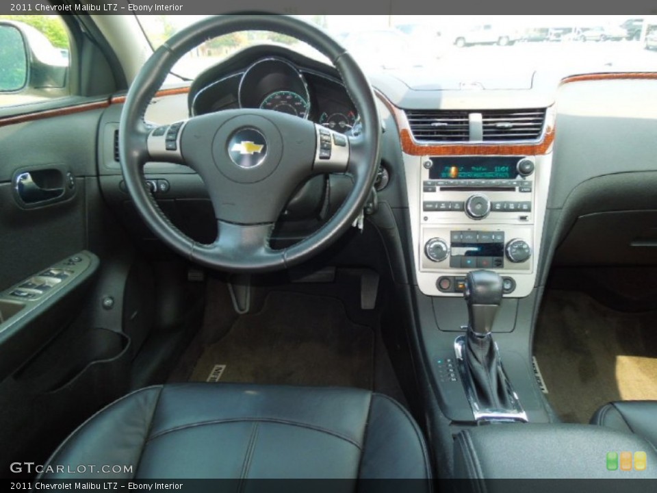 Ebony Interior Dashboard for the 2011 Chevrolet Malibu LTZ #68976045