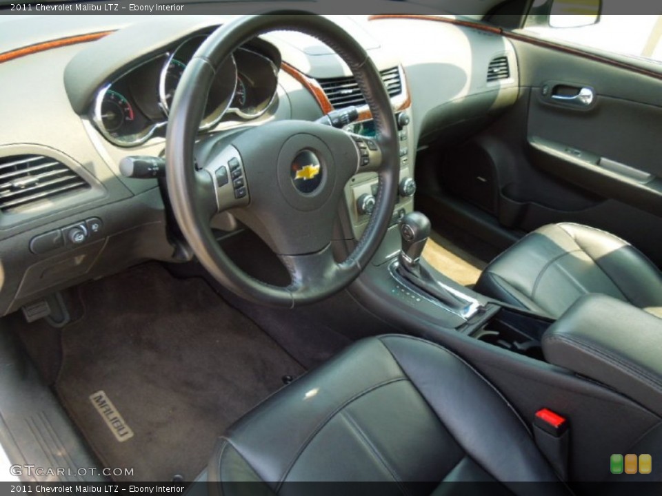 Ebony Interior Prime Interior for the 2011 Chevrolet Malibu LTZ #68976125