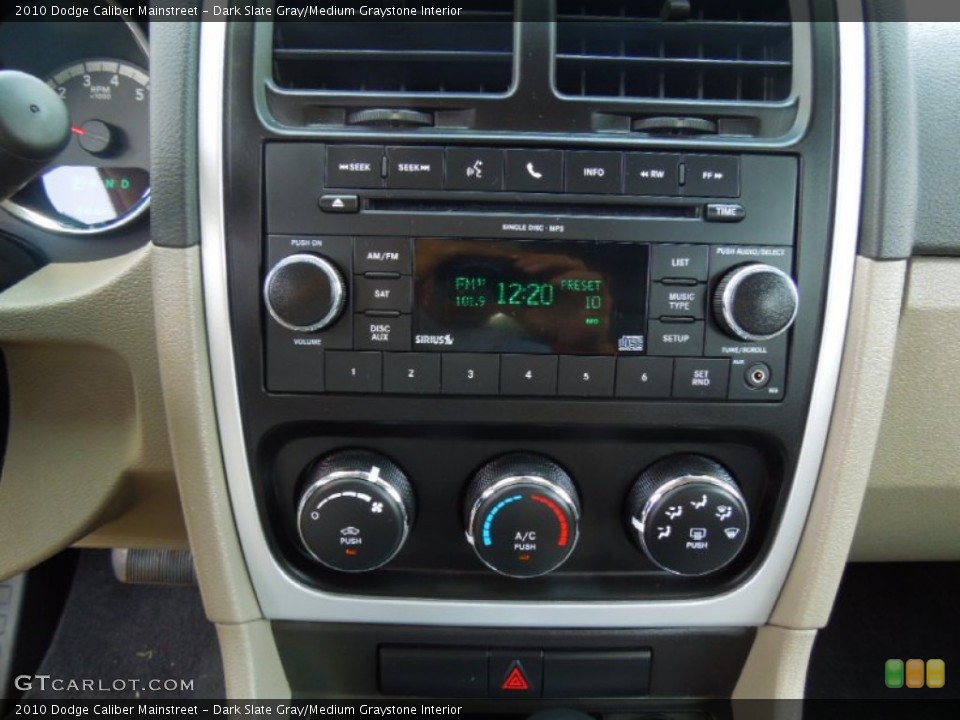 Dark Slate Gray/Medium Graystone Interior Audio System for the 2010 Dodge Caliber Mainstreet #68976464