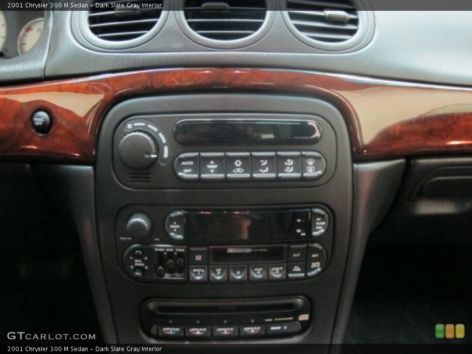 Dark Slate Gray Interior Controls for the 2001 Chrysler 300 M Sedan #68976749