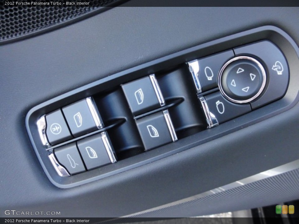 Black Interior Controls for the 2012 Porsche Panamera Turbo #68977415