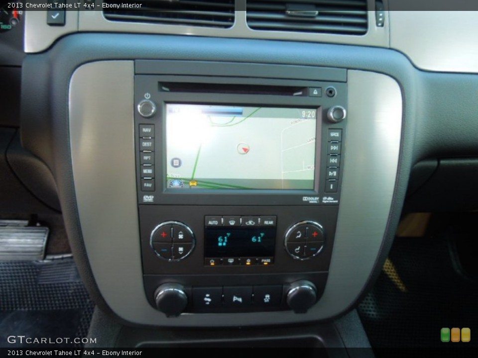 Ebony Interior Controls for the 2013 Chevrolet Tahoe LT 4x4 #68979404