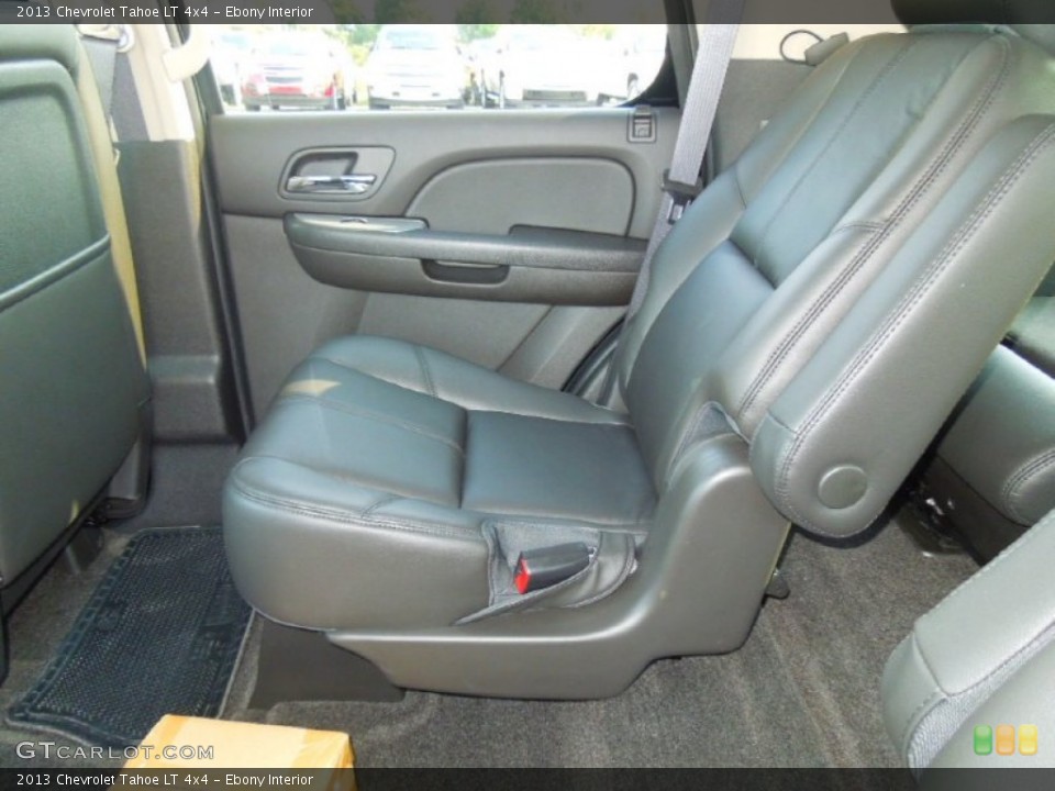 Ebony Interior Rear Seat for the 2013 Chevrolet Tahoe LT 4x4 #68979431