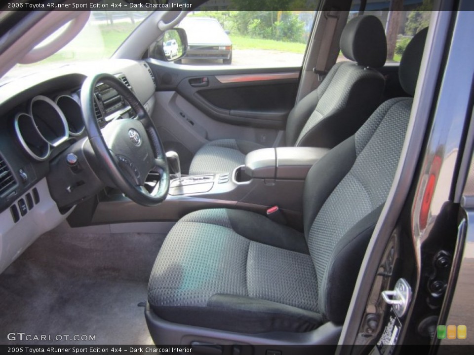Dark Charcoal Interior Front Seat for the 2006 Toyota 4Runner Sport Edition 4x4 #68982908