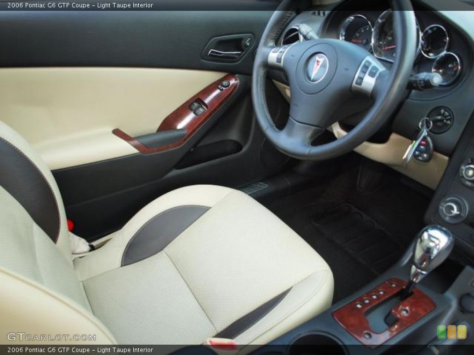 Light Taupe Interior Photo for the 2006 Pontiac G6 GTP Coupe #68984432