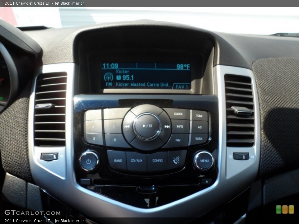 Jet Black Interior Controls for the 2011 Chevrolet Cruze LT #68988766