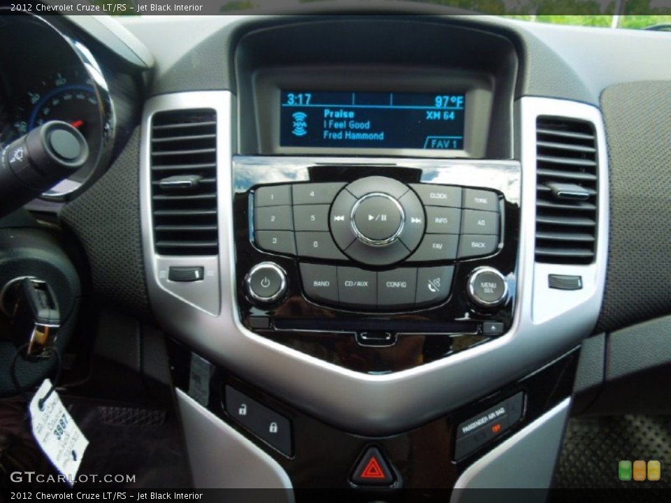 Jet Black Interior Controls for the 2012 Chevrolet Cruze LT/RS #68989114