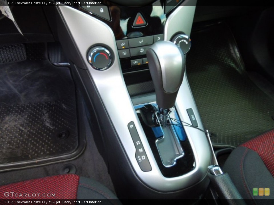 Jet Black/Sport Red Interior Transmission for the 2012 Chevrolet Cruze LT/RS #68989339