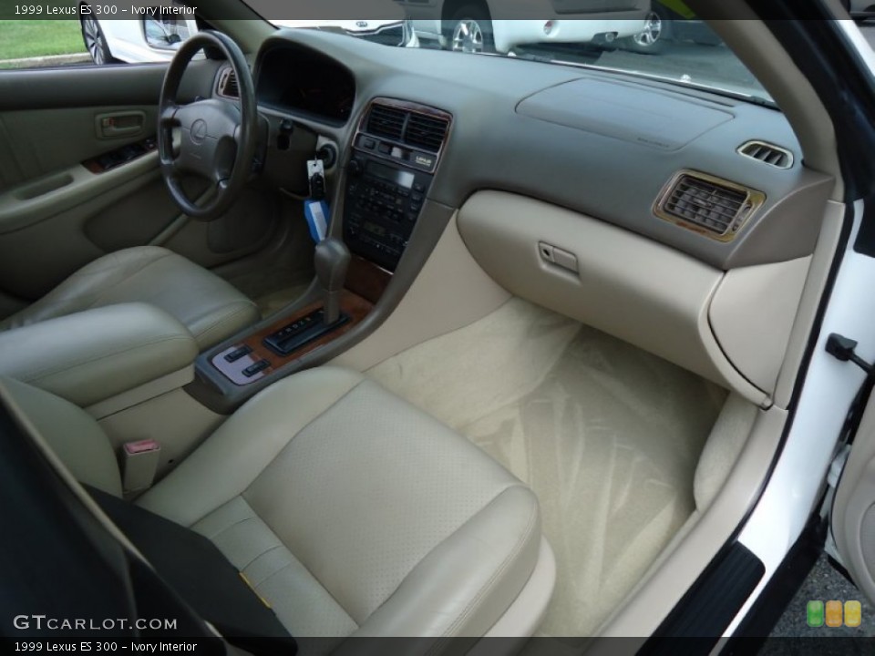 Ivory Interior Dashboard for the 1999 Lexus ES 300 #68990023