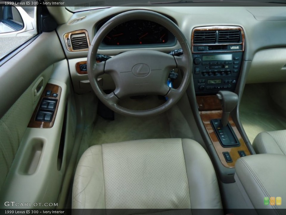 Ivory Interior Dashboard for the 1999 Lexus ES 300 #68990068