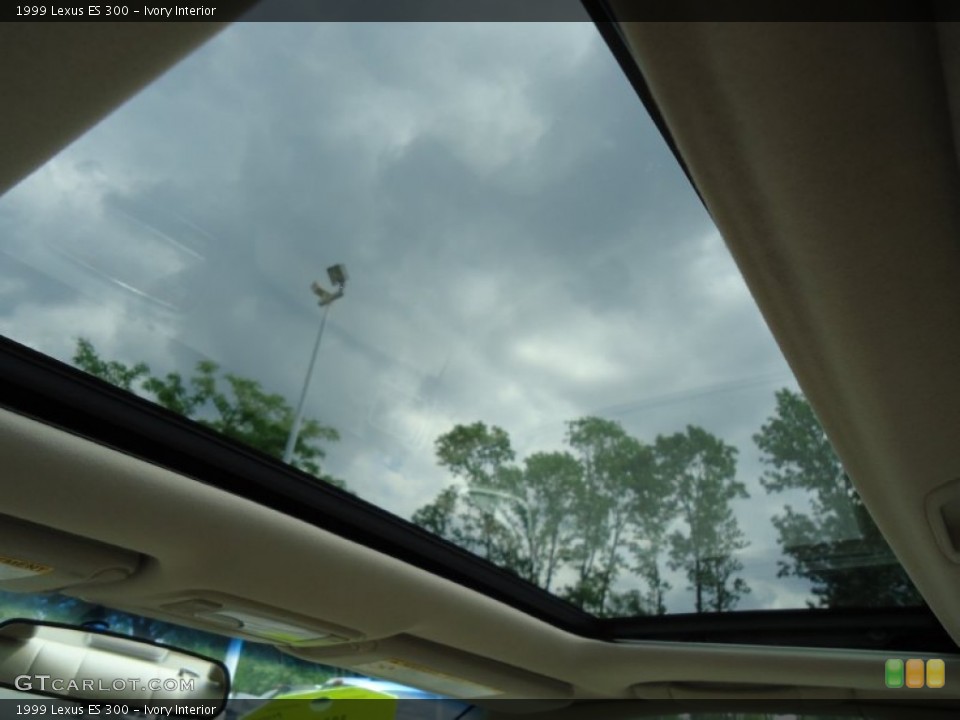 Ivory Interior Sunroof for the 1999 Lexus ES 300 #68990078