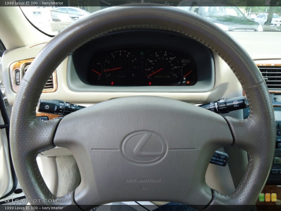 Ivory Interior Steering Wheel for the 1999 Lexus ES 300 #68990104