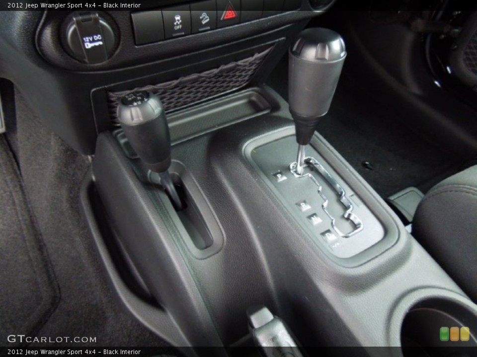Black Interior Transmission for the 2012 Jeep Wrangler Sport 4x4 #68991022