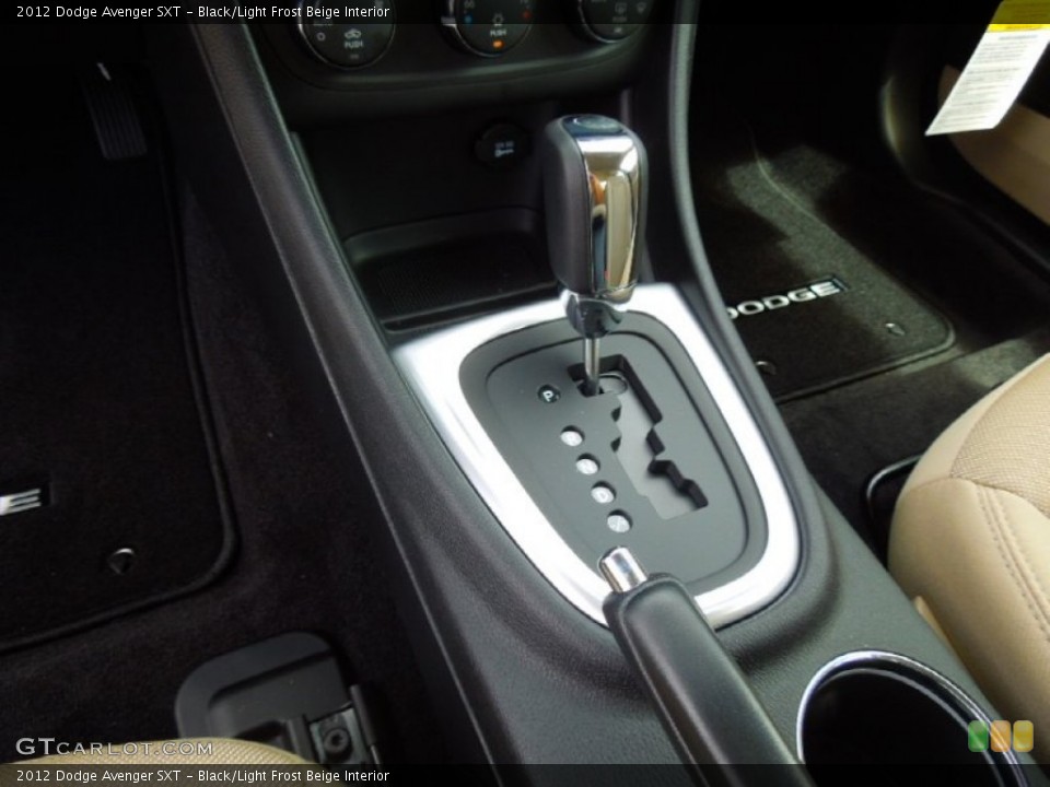 Black/Light Frost Beige Interior Transmission for the 2012 Dodge Avenger SXT #68991700