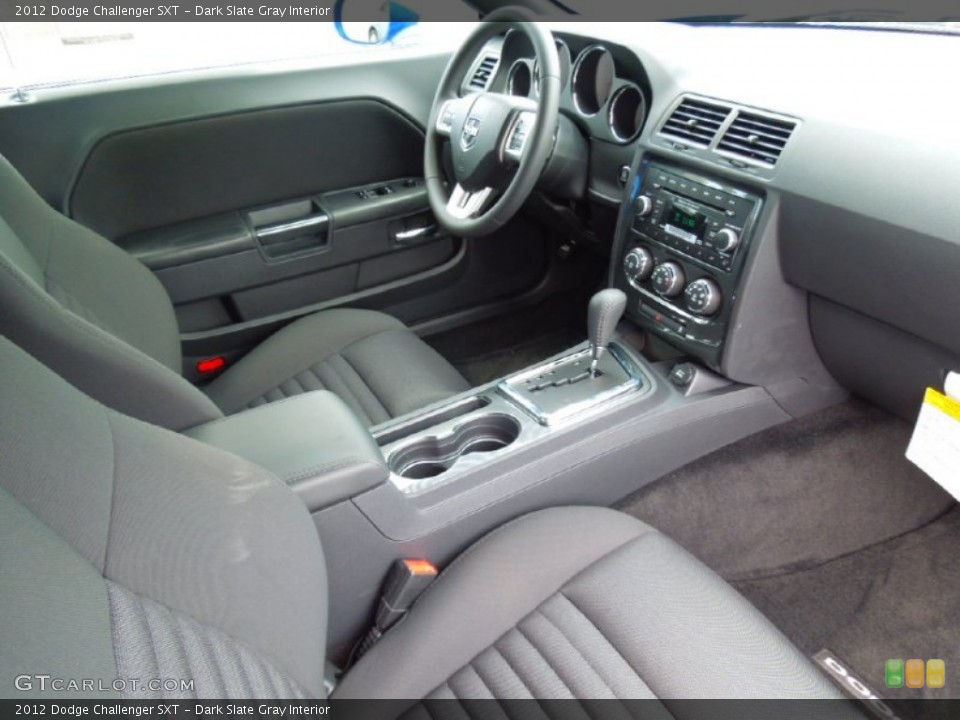 Dark Slate Gray Interior Photo for the 2012 Dodge Challenger SXT #68992696