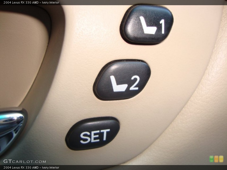 Ivory Interior Controls for the 2004 Lexus RX 330 AWD #68993143