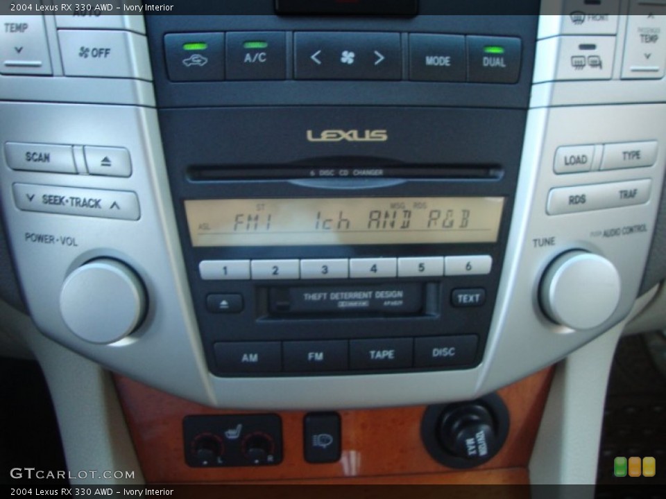 Ivory Interior Audio System for the 2004 Lexus RX 330 AWD #68993179
