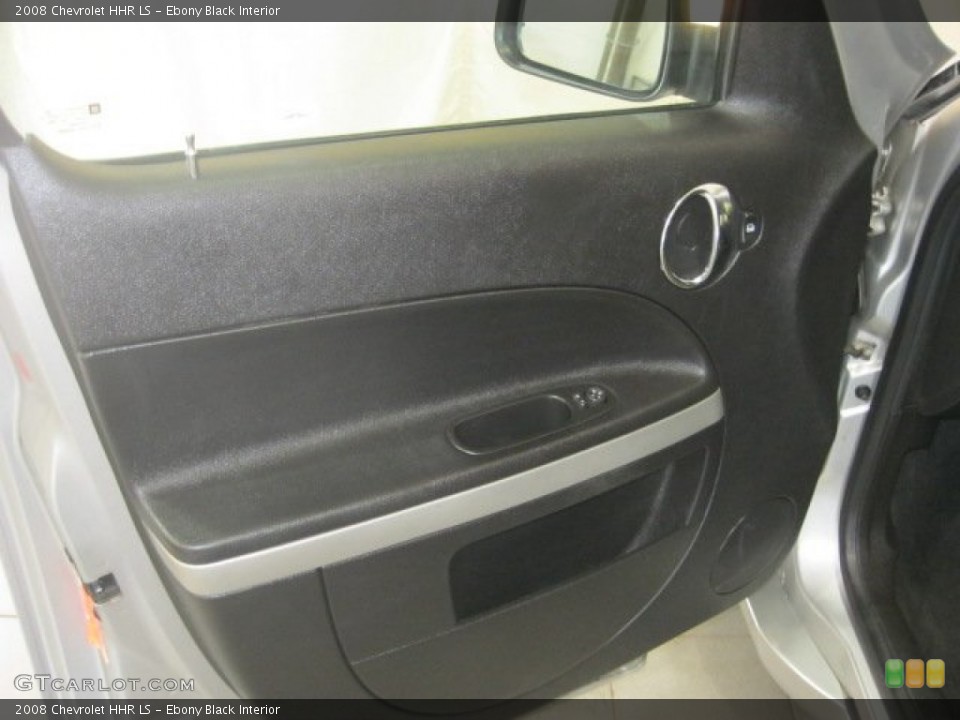 Ebony Black Interior Door Panel for the 2008 Chevrolet HHR LS #68993677