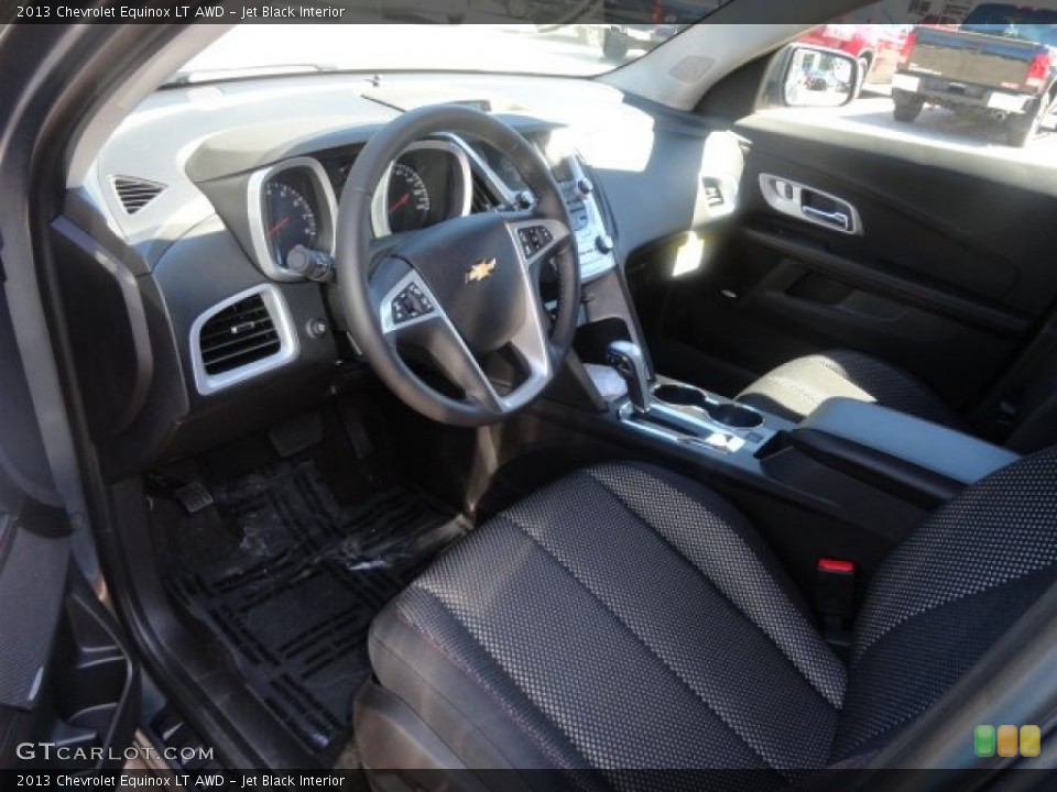 Jet Black Interior Prime Interior for the 2013 Chevrolet Equinox LT AWD #68995290