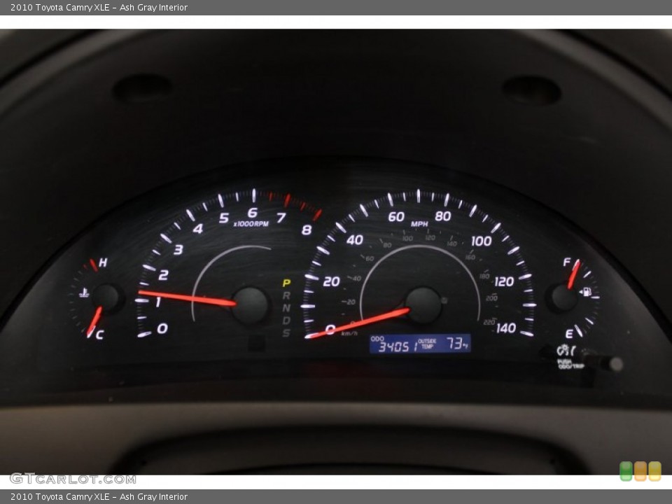 Ash Gray Interior Gauges for the 2010 Toyota Camry XLE #68995552