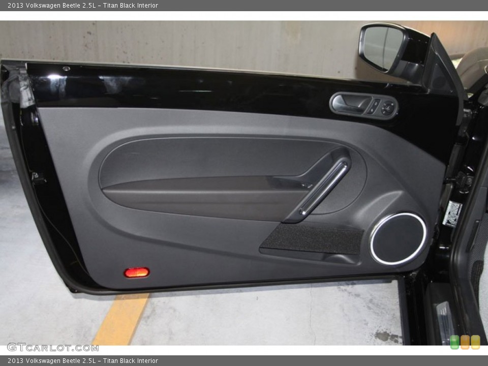 Titan Black Interior Door Panel for the 2013 Volkswagen Beetle 2.5L #68996494
