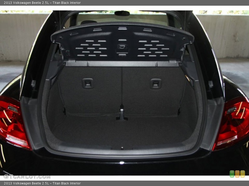 Titan Black Interior Trunk for the 2013 Volkswagen Beetle 2.5L #68996584