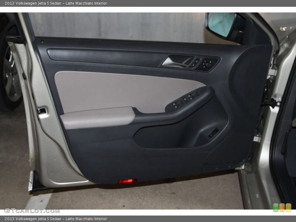 Latte Macchiato Interior Door Panel for the 2013 Volkswagen Jetta S Sedan #68997199