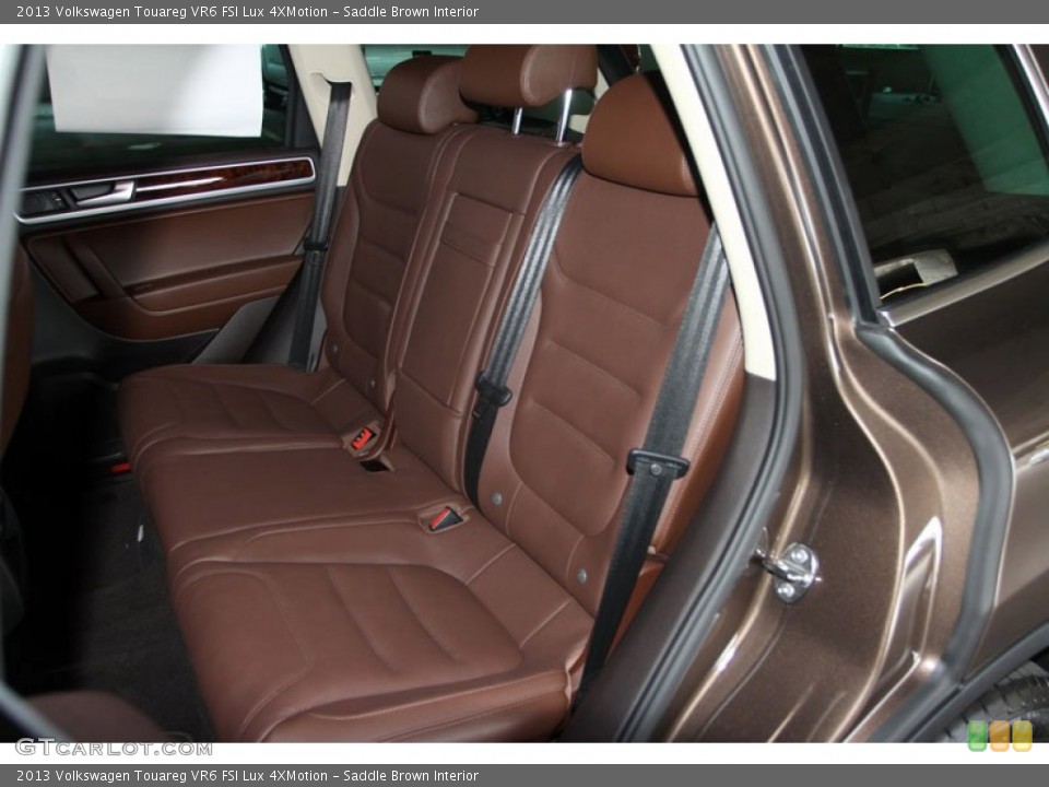 Saddle Brown Interior Photo for the 2013 Volkswagen Touareg VR6 FSI Lux 4XMotion #68998000