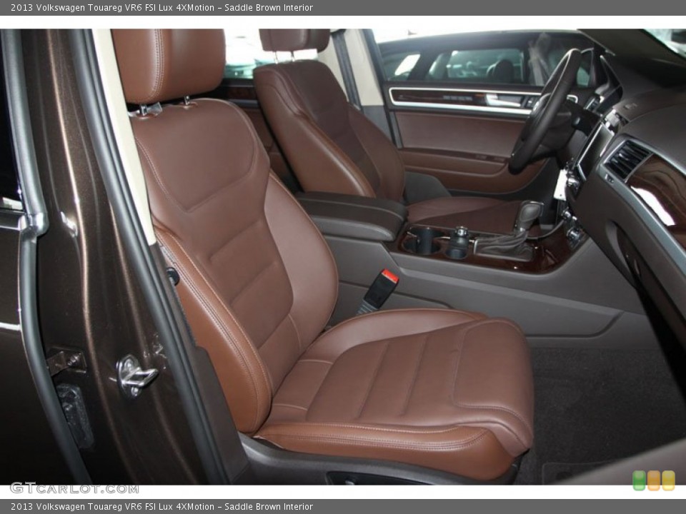 Saddle Brown Interior Photo for the 2013 Volkswagen Touareg VR6 FSI Lux 4XMotion #68998111
