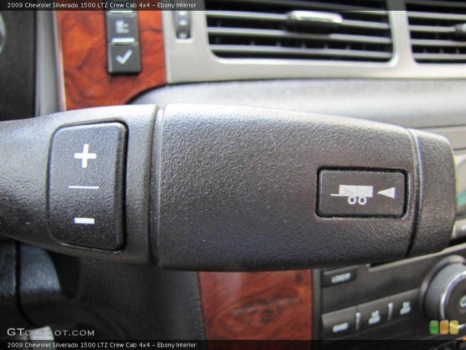 Ebony Interior Transmission for the 2009 Chevrolet Silverado 1500 LTZ Crew Cab 4x4 #68998275