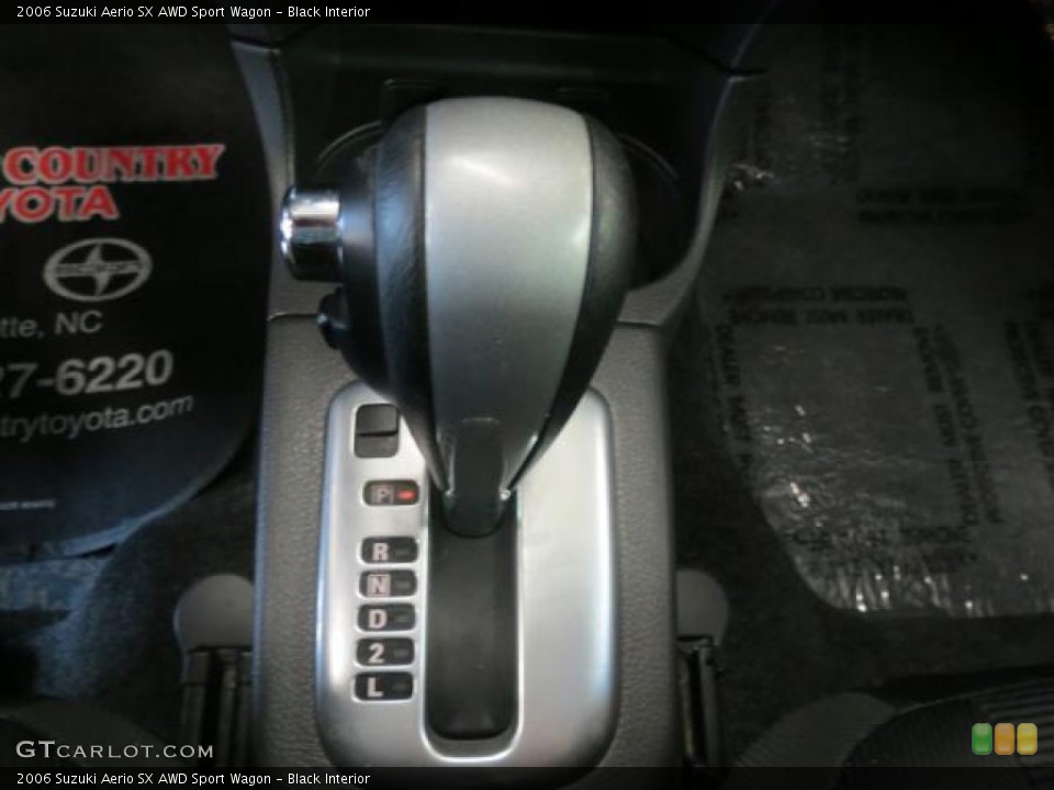 Black Interior Transmission for the 2006 Suzuki Aerio SX AWD Sport Wagon #68999080