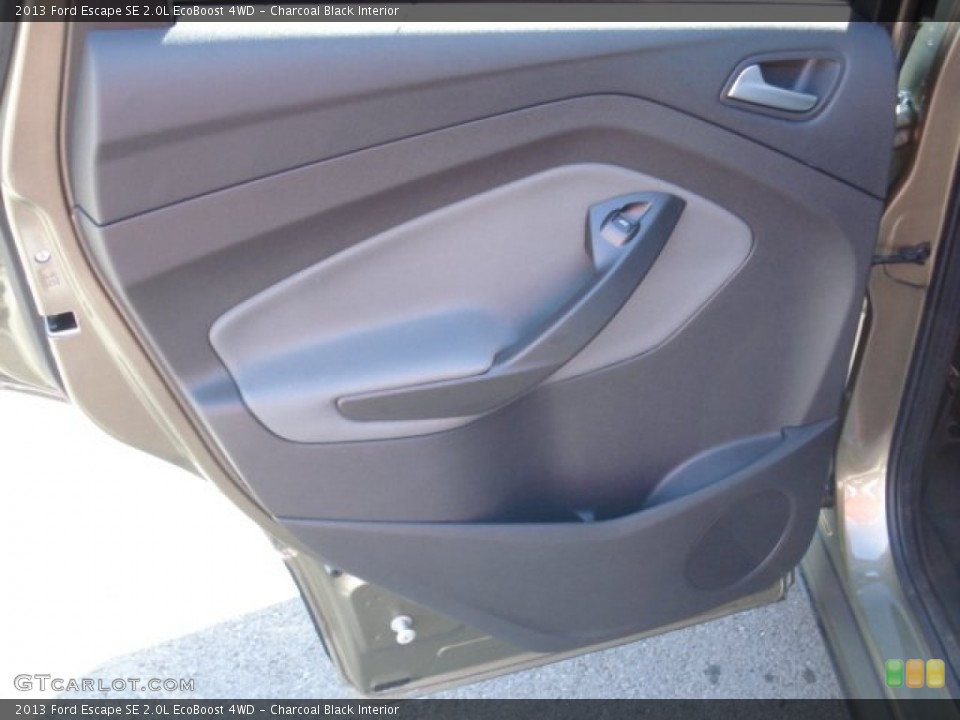 Charcoal Black Interior Door Panel for the 2013 Ford Escape SE 2.0L EcoBoost 4WD #69001858