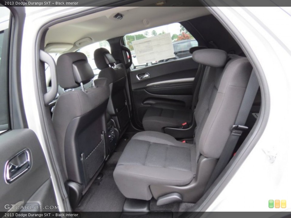 Black Interior Rear Seat for the 2013 Dodge Durango SXT #69002047