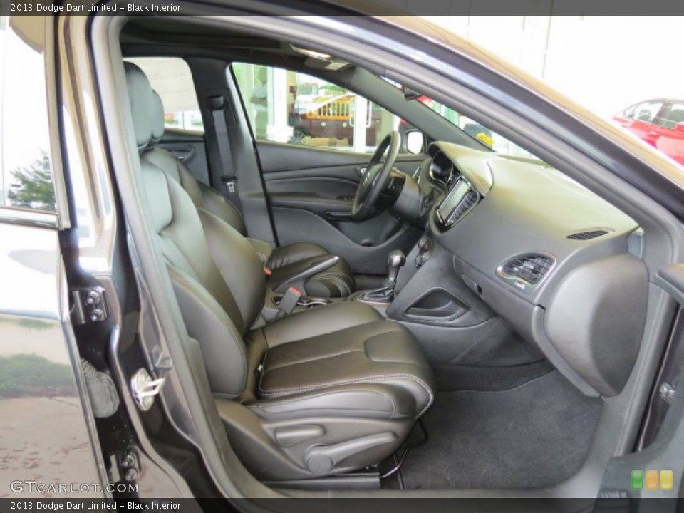 Black Interior Front Seat for the 2013 Dodge Dart Limited #69002500