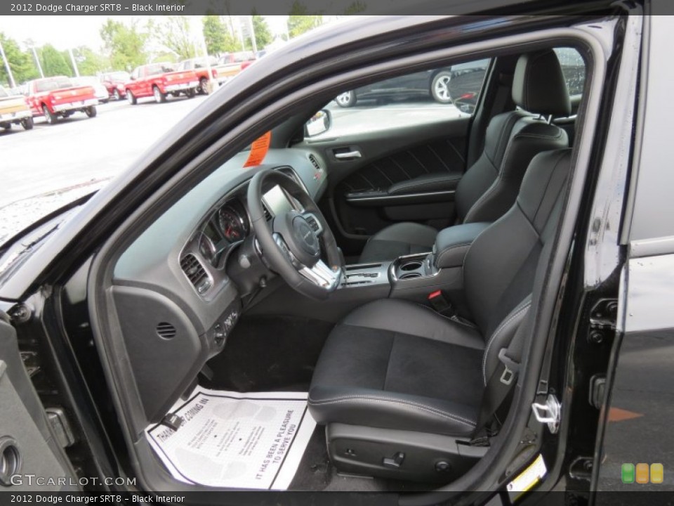 Black Interior Photo for the 2012 Dodge Charger SRT8 #69003549