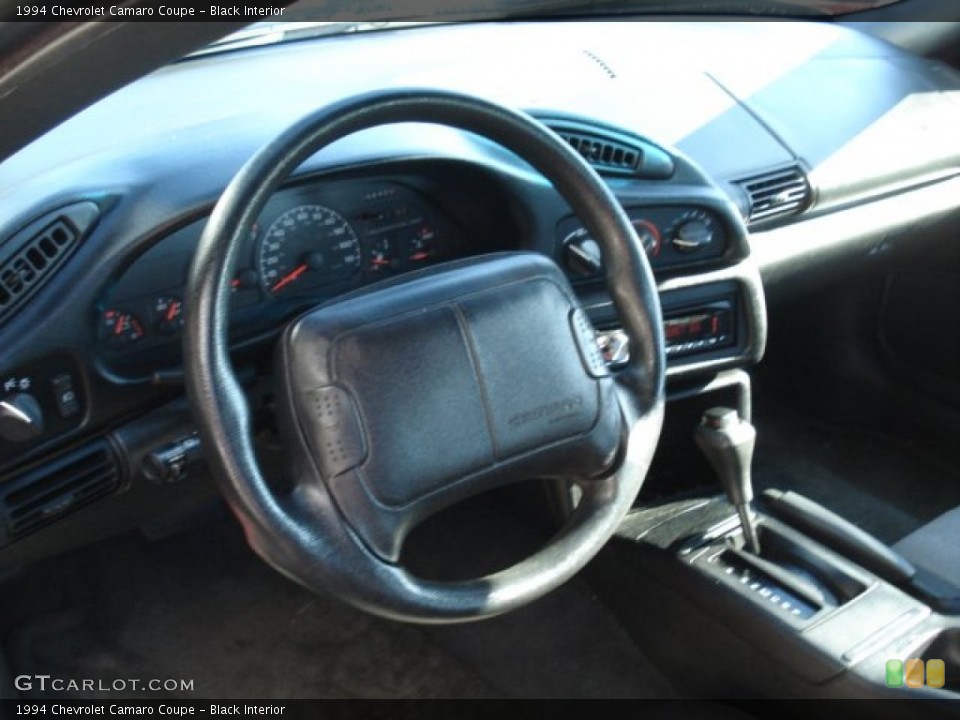 Black Interior Steering Wheel for the 1994 Chevrolet Camaro Coupe #69008245