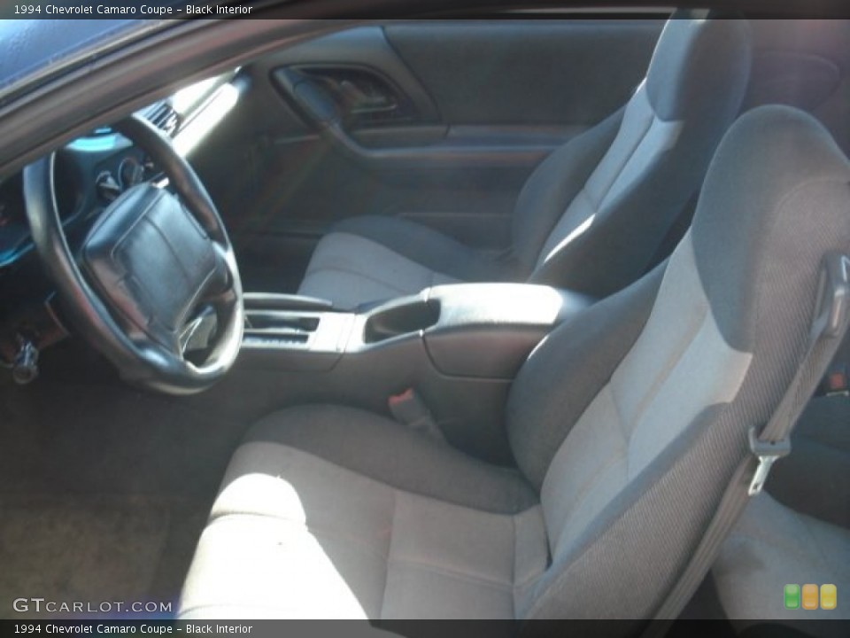 Black Interior Photo for the 1994 Chevrolet Camaro Coupe #69008254