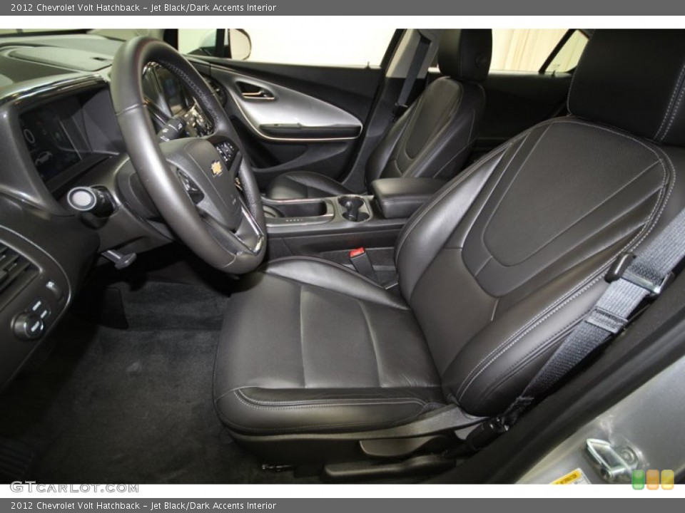Jet Black/Dark Accents Interior Front Seat for the 2012 Chevrolet Volt Hatchback #69008460