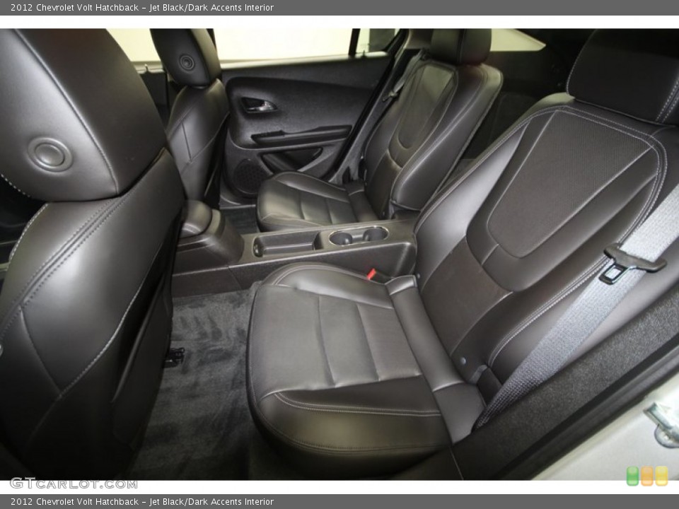 Jet Black/Dark Accents Interior Rear Seat for the 2012 Chevrolet Volt Hatchback #69008556