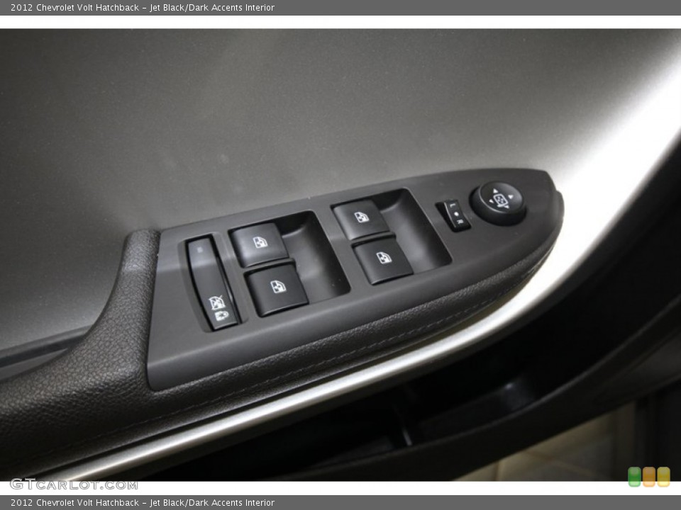 Jet Black/Dark Accents Interior Controls for the 2012 Chevrolet Volt Hatchback #69008572