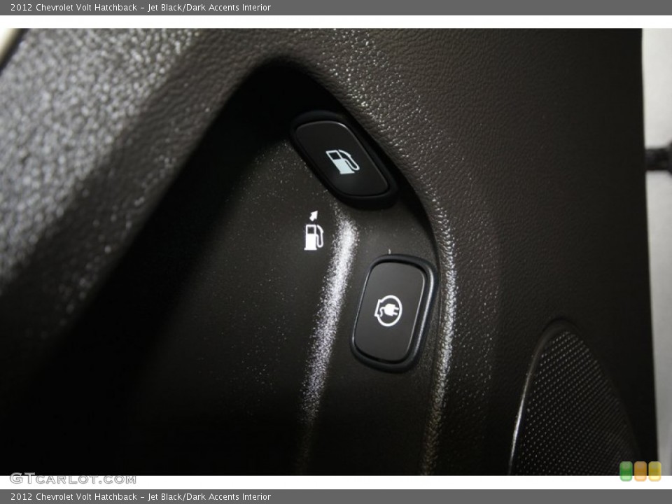 Jet Black/Dark Accents Interior Controls for the 2012 Chevrolet Volt Hatchback #69008590