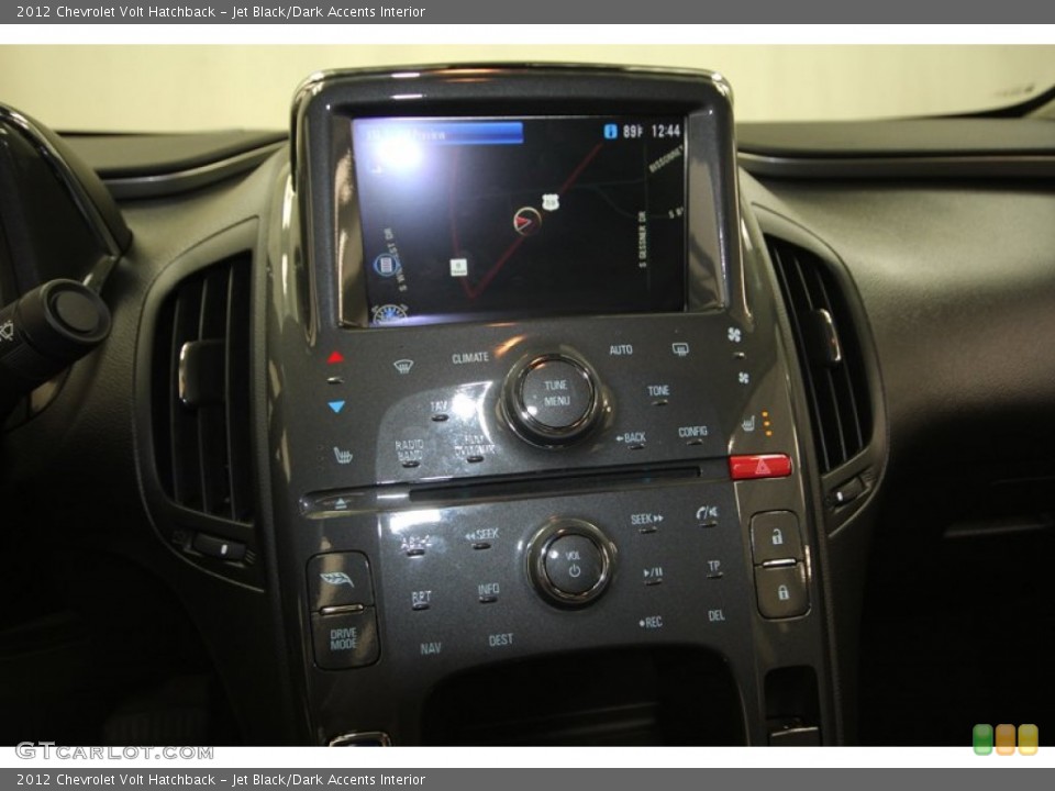 Jet Black/Dark Accents Interior Controls for the 2012 Chevrolet Volt Hatchback #69008635