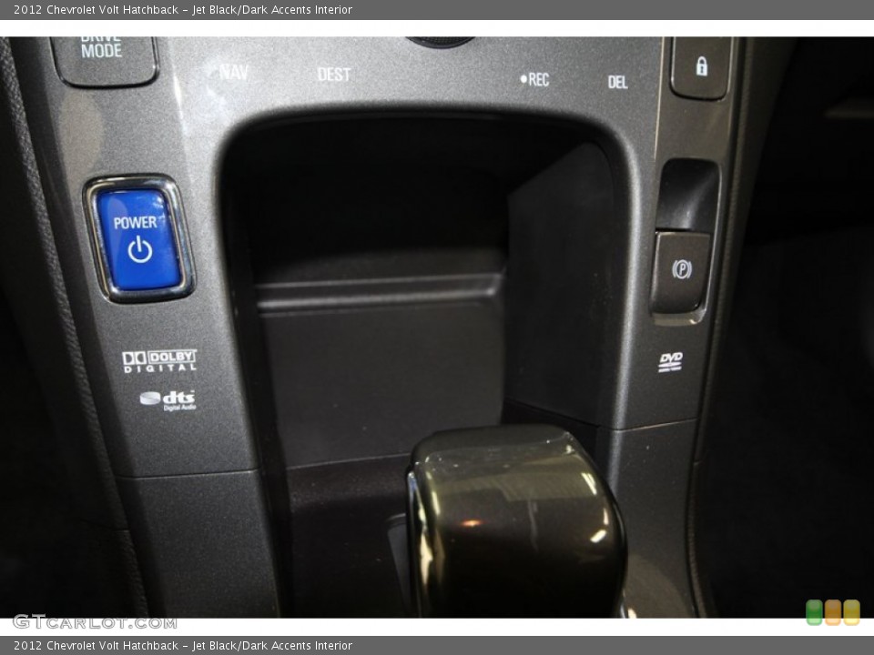 Jet Black/Dark Accents Interior Controls for the 2012 Chevrolet Volt Hatchback #69008659