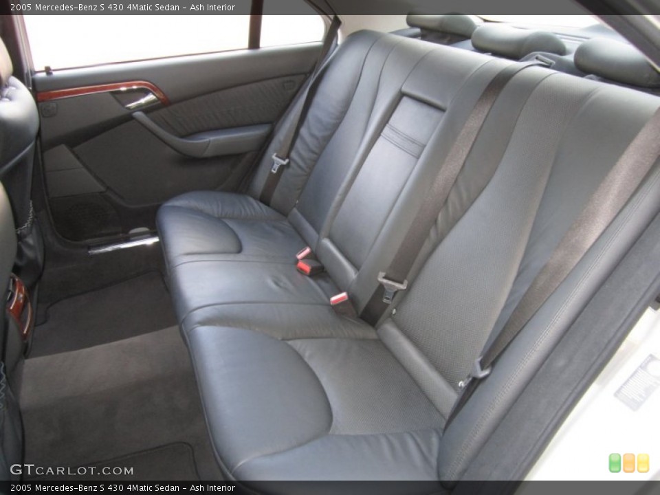 Ash Interior Rear Seat for the 2005 Mercedes-Benz S 430 4Matic Sedan #69008677