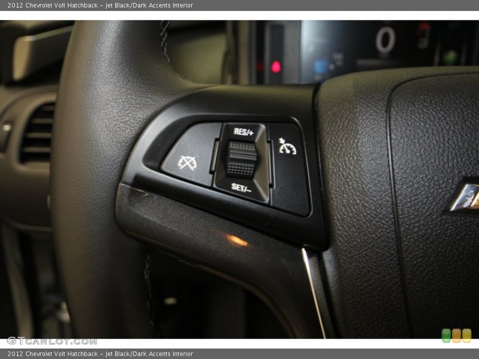 Jet Black/Dark Accents Interior Controls for the 2012 Chevrolet Volt Hatchback #69008701