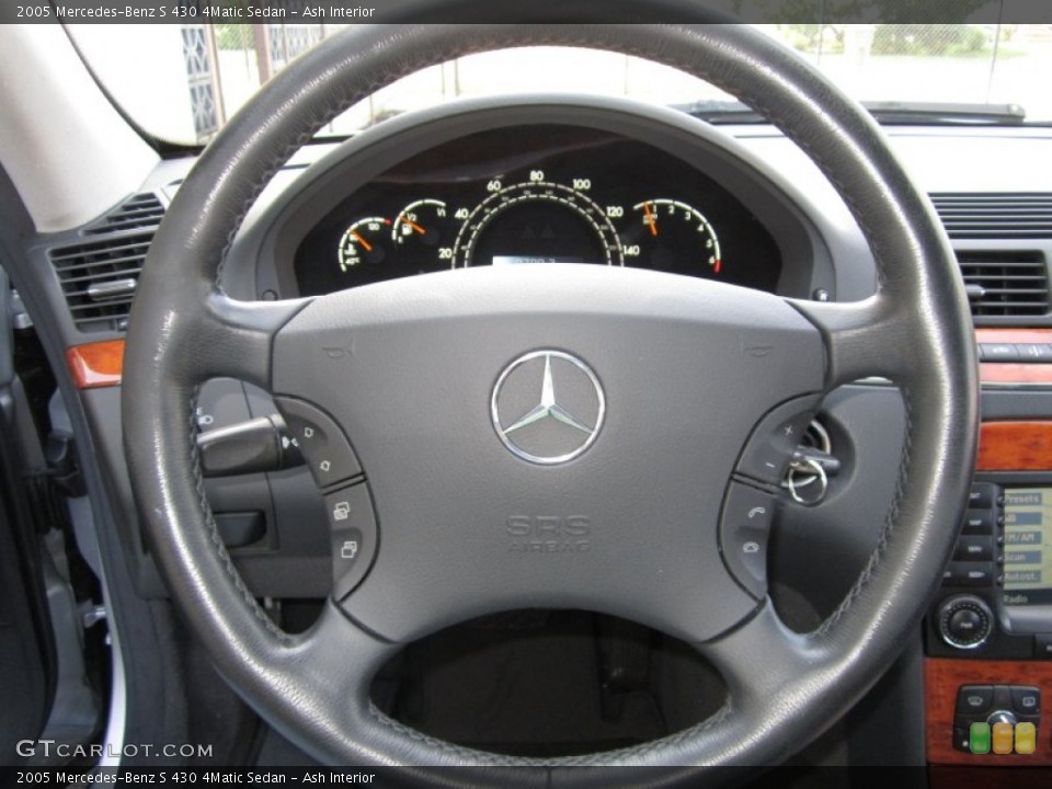 Ash Interior Steering Wheel for the 2005 Mercedes-Benz S 430 4Matic Sedan #69008720