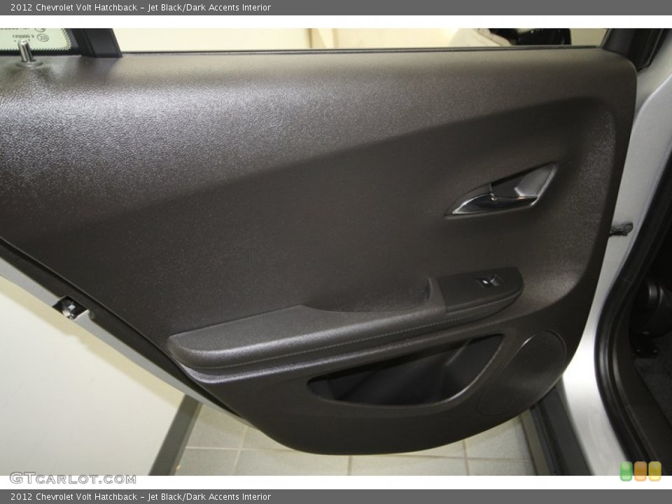 Jet Black/Dark Accents Interior Door Panel for the 2012 Chevrolet Volt Hatchback #69008734