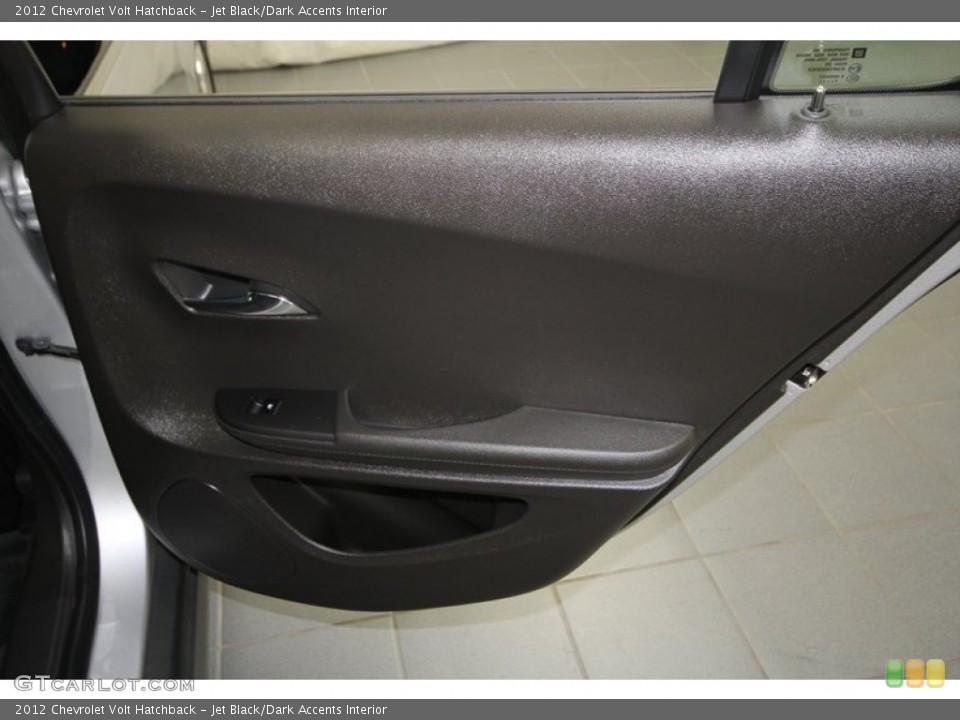 Jet Black/Dark Accents Interior Door Panel for the 2012 Chevrolet Volt Hatchback #69008779